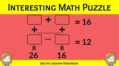 Math Puzzle Part 15 Math Puzzles With Answers Iq Test Can You