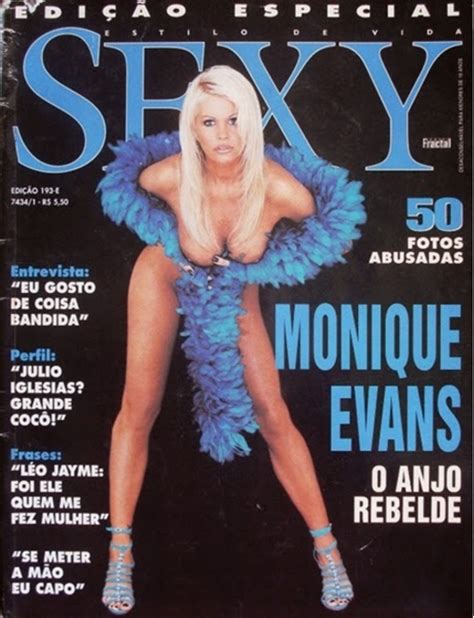 Musas De Todos Os Tempos Musa Monique Evans Revista Sexy