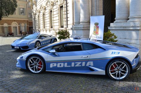 Lamborghini Consegnata La Nuova Huracàn Alla Polizia Di Stato