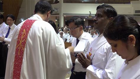 20190622 Extraordinary Ministers Of Holy Communion Commissioning Youtube