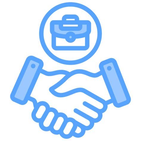 Agreement Icon Generic Blue
