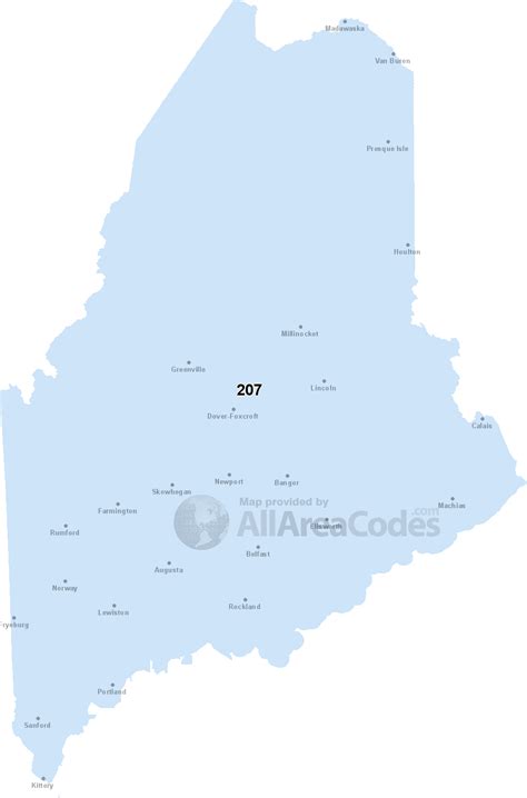 Zip Code Map Of Maine