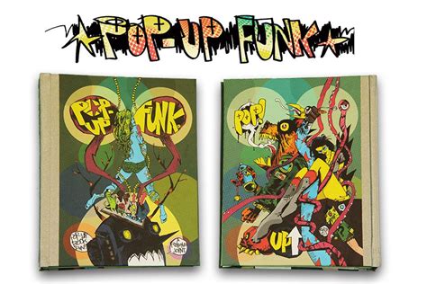 limited edition pop up book pop up funk featuring the artwork of jim mahfood spankystokes