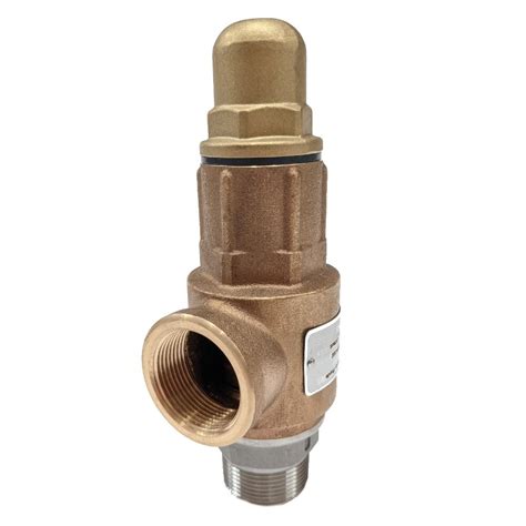 Bronze Closed Cap Pressure Relief Valve With Stainless Entry And Internals