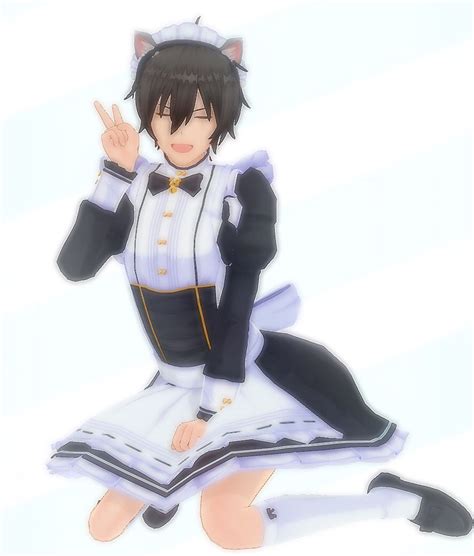 Anime Boy Maid Pfp