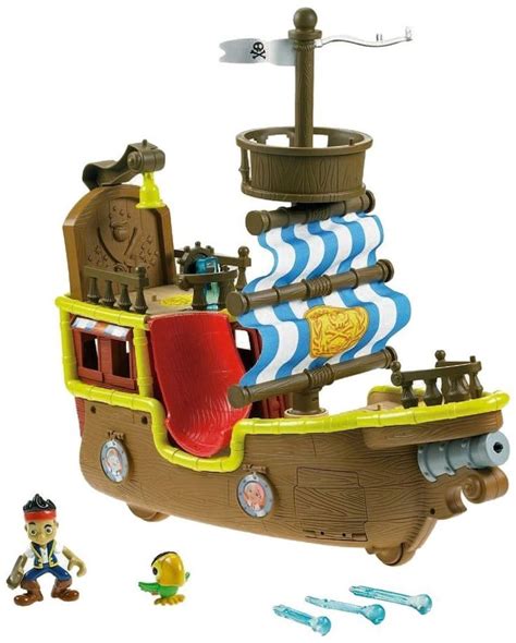 Jake The Never Land Pirates Musical Bucky Ship Pirate Kids Toy Lego