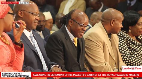 This page aims to give you a broad overview of lesotho's art, culture, people, environment. Swearing-in of His Majesty's Cabinet at the Royal Palace ...