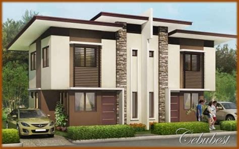 Modern Duplex House Design Philippines