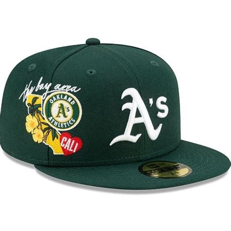New Era Oakland Athletics City Cluster 2022 59fifty Fitted Hat