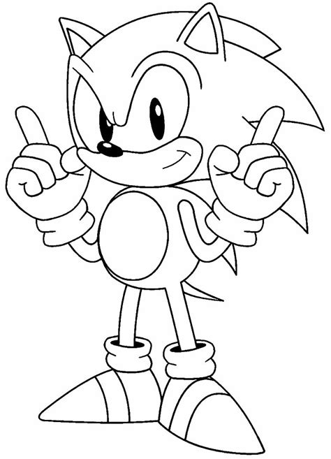 50 Desenhos De Sonic Para Colorir Dicas Práticas