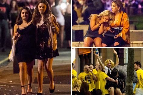 Boozed Up Brits Hit The Streets To Celebrate Start Of Scorching Three