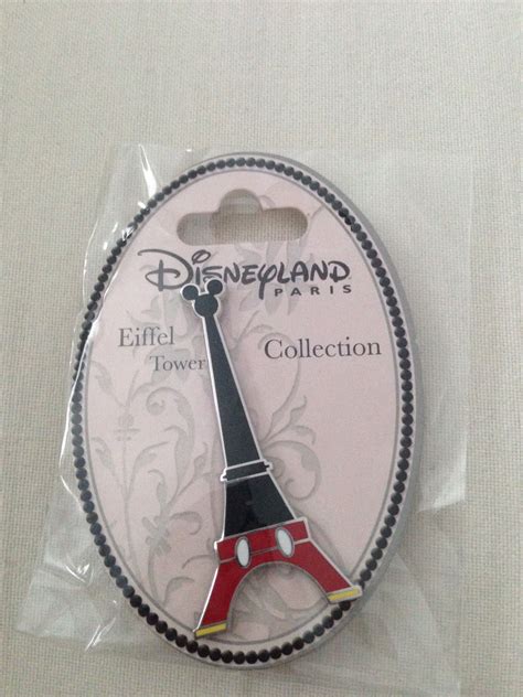 Brand New Pin From Disneyland Paris Mickey Mouse Eiffel Tower From