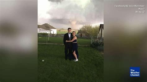 Photo Captures More Than Prom Dates Videos From The Weather Channel