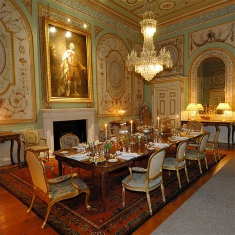 Inveraray Castle Scotland 1780s State Dining Room Has Elaborate