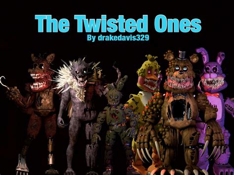 Five Nights At Freddys The Twisted Ones Wallpapers Wallpaper Cave