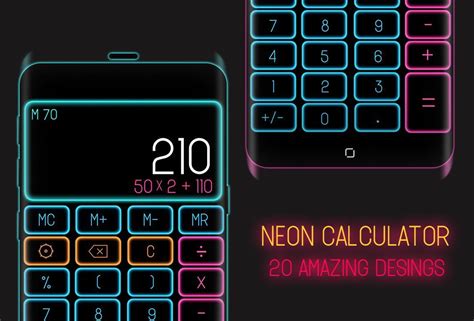 Calculatrice De Néon Apk Pour Android Télécharger