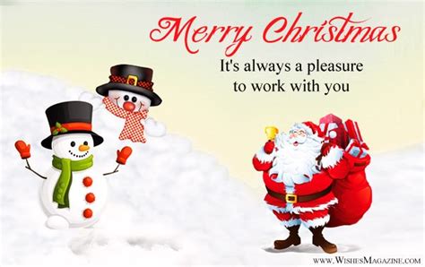 merry christmas message to boss and employees