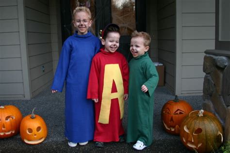 Diy halloween costumes for women cool costumes happy halloween halloween party chipmunks movie alvin and the chipmunks family movie night family movies movie tickets buy poster of alvin and the chipmunks movie. Alvin and The Chipmunks Halloween Costumes | Costume Pop