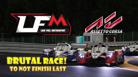 LFM Assetto Corsa 4k LMP3 At Spa Fight Even For Last Places YouTube
