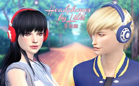 Ts4 Headphones By Lilit By Lilit Simsday