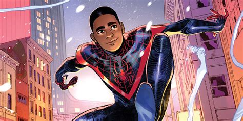 New Spider Man Miles Morales Art Comes From Original Comic Co Creator
