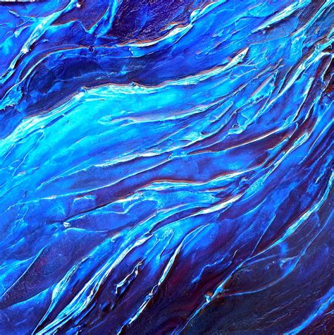 Abstract Water Painting Series 3 Painting By Holly Anderson