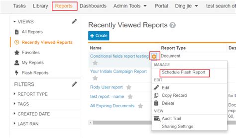 How To Modify A Flash Report In Promomats Veeva Product Support Portal
