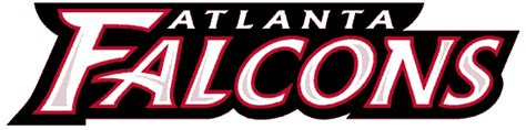 Atlanta Falcons Wordmark Logo National Football League Nfl Chris