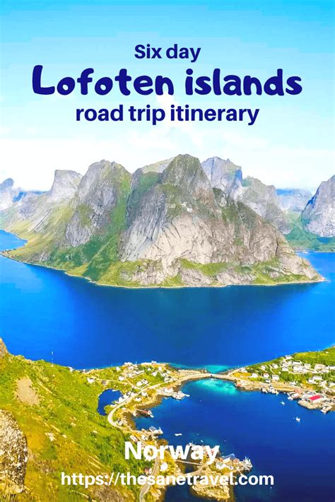 Six Day Lofoten Islands Road Trip Itinerary