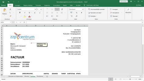 Gratis Excel Factuur Maken In 5 Stappen Met Deze Handleiding