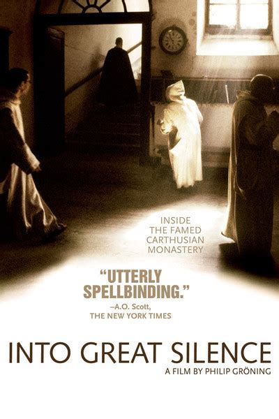 Check out the exclusive tvguide.com movie review and see our movie rating for into great silence. Into Great Silence movie review (2007) | Roger Ebert