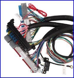 You can use a stock ls1 wiring harness. LS1/LS6 Swap Conversion Wiring Harness Drive-By-Cable Auto ...