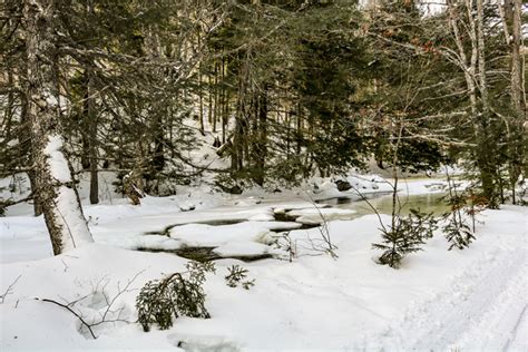 A Monday Morning Hike In The Snow At Maine Huts And Trails