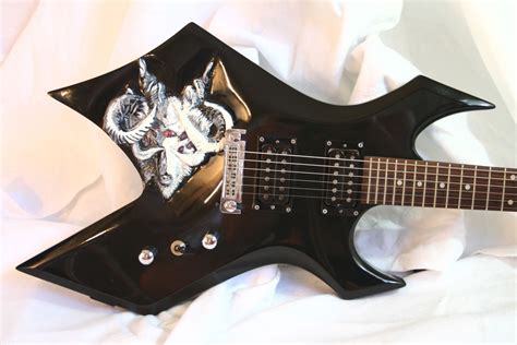 Custom Bc Rich Warlock Modification By Roeller S Custom Guitars