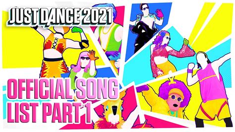 Just Dance 2021 Official Song List Part 1 Ubisoft Us Youtube