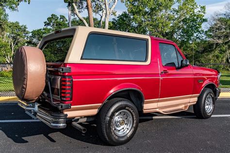 1995 Ford Bronco Eddie Bauer Has Period Mods And Just 49k Original