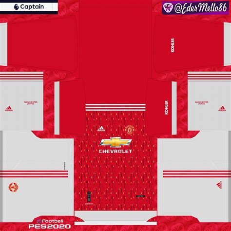 Compartilhamento de kits para pes 2021. Kit Man Utd Leaked 20/21 kit : WEPES_Kits