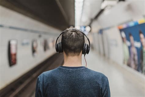 Man Wearing Headphones · Free Stock Photo