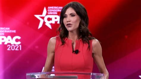 Kristi Noem Gets Standing Ovation For Dr Fauci Dig At Cpac Cnn Video