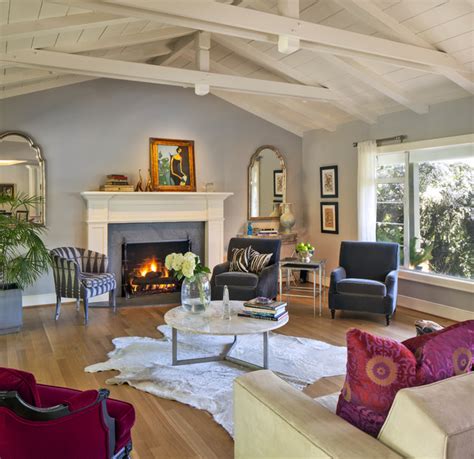 Contemporary / Transitional Living Room - Eclectic ...