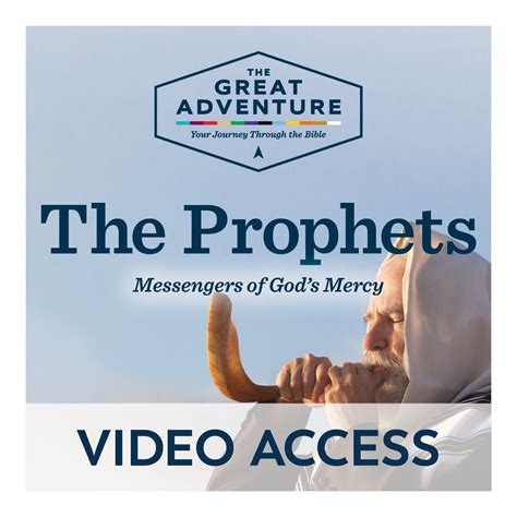 Prophets Messengers Of Gods Mercy Online Video Access Ascension