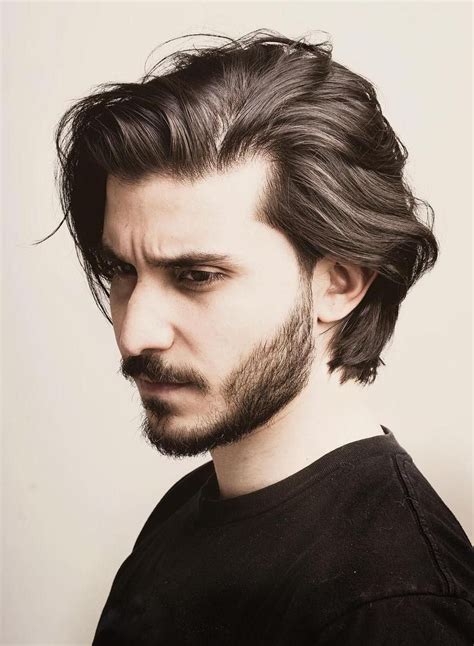 79 stylish and chic mens mid length haircuts straight for long hair stunning and glamour