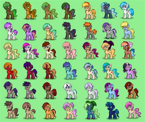 Pony Town Cavalcade Of Ponies By Jaegerpony On Deviantart