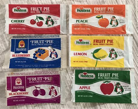 Hostess Fruit Pies R Nostalgia