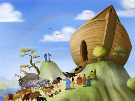 Noahs Ark Childrens Bible Bible Church Nursery Decor
