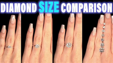1 Carat Diamond Ring On Hand Diamond