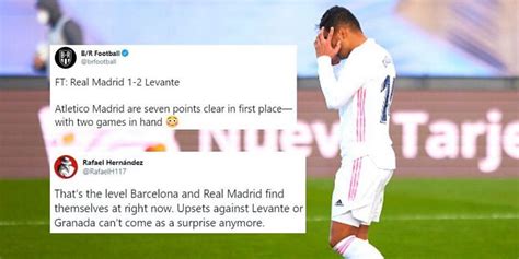twitter explodes levante record stunning comeback victory against 10 men real madrid