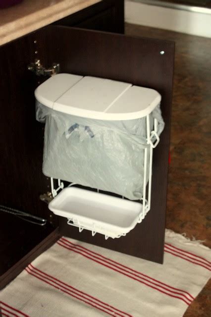 Under the cabinet garbage cans. 10 Ways to Get Stuff Done TODAY to Feel More Organized ...