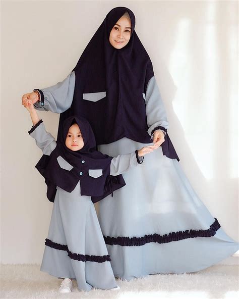 Contoh Model Gamis Couple Ibu Dan Anak Model Pakaian Pakaian Gadis