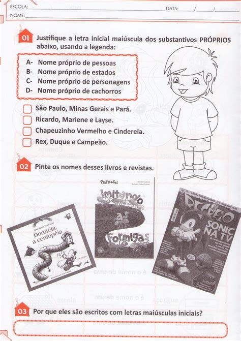 Atividade Sobre Substantivo Concreto E Abstrato